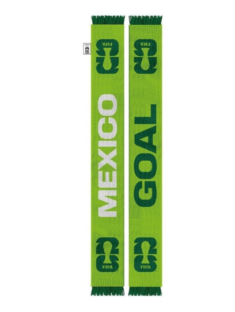 FIFA World Cup '26 Mexico Scarf Soccer Fan Scarf NWT 🆕 Green